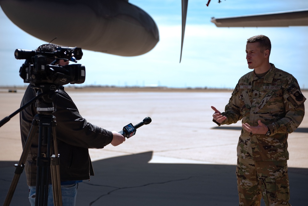 Cannon AFB host media engagement