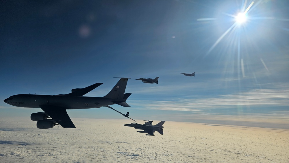 U.S. KC-46A, KC-135 tankers bolster NATO’s eastern flank and posture