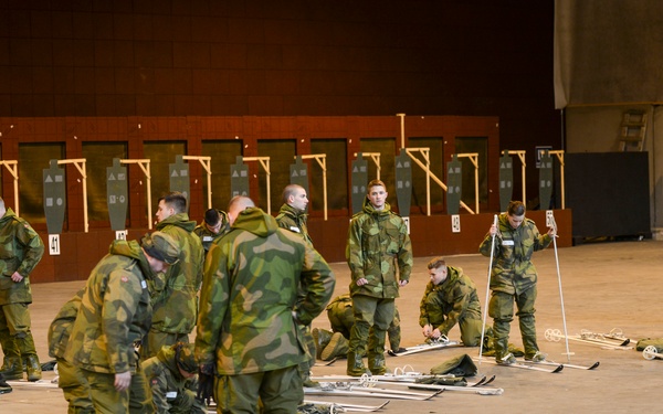 Warmly welcomed, the U.S. contingent arrives
