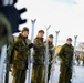 Warmly welcomed, the U.S. contingent arrives