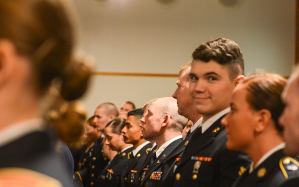 Warmly welcomed, the U.S. contingent arrives