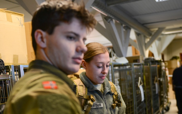 Warmly welcomed, the U.S. contingent arrives