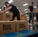 The 22nd Communication Squadron Volunteer at the Kansas Food Bank