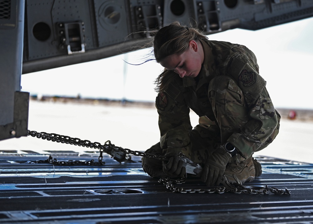 Furthering agility and lethality: McChord C-17s refuel, re-arm F-35s