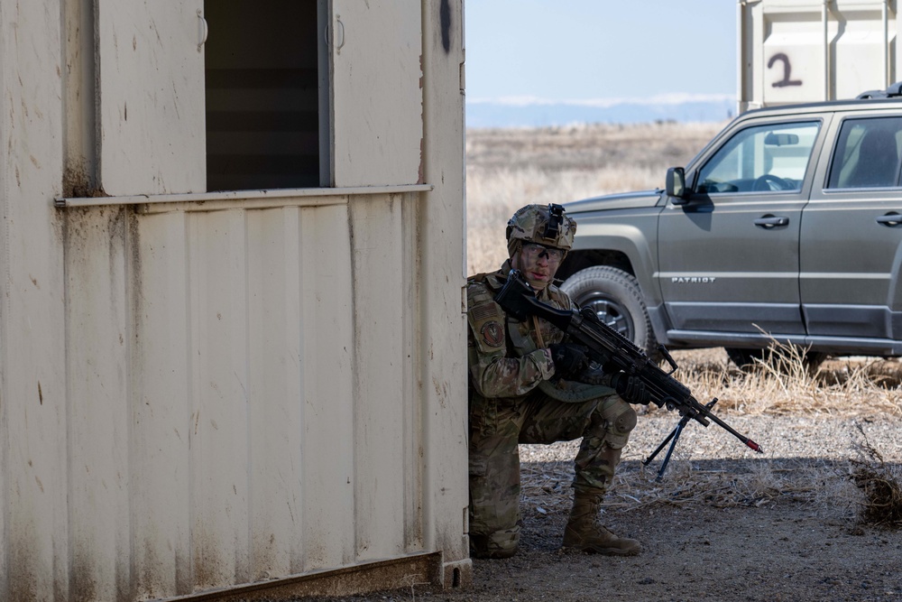 366th Security Forces Squadron sharpens swords with readiness exercise