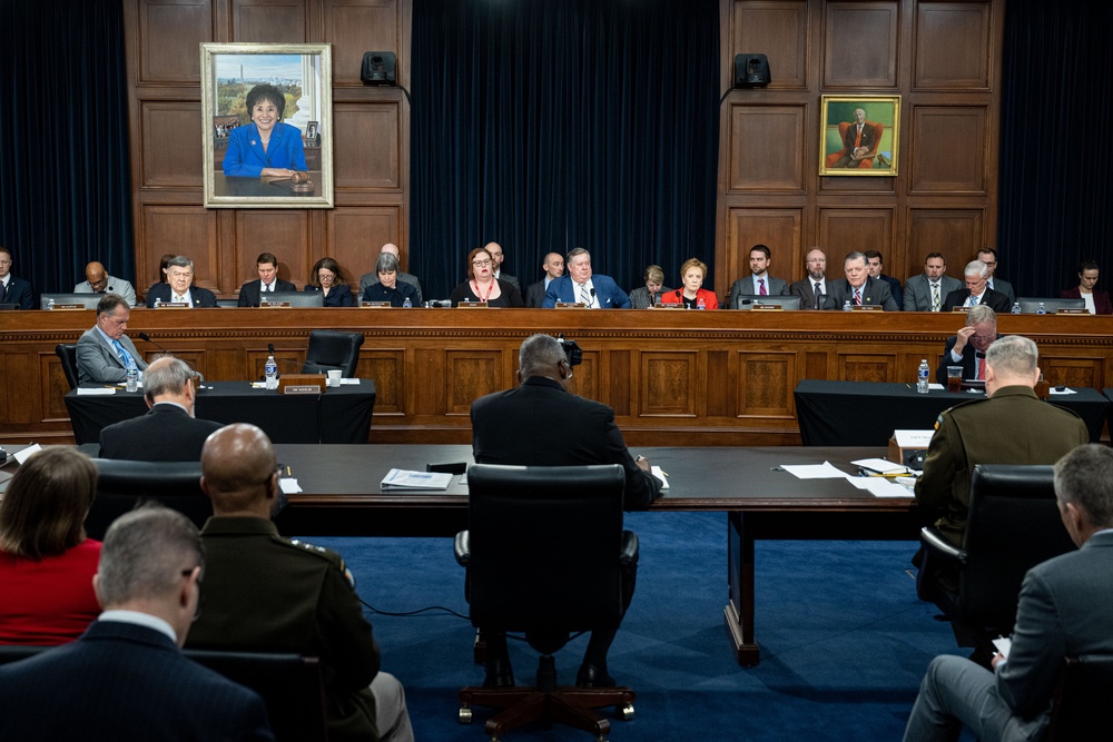 SECDEF, CJCS, OUSD(C) Testify at HAC-D Hearing