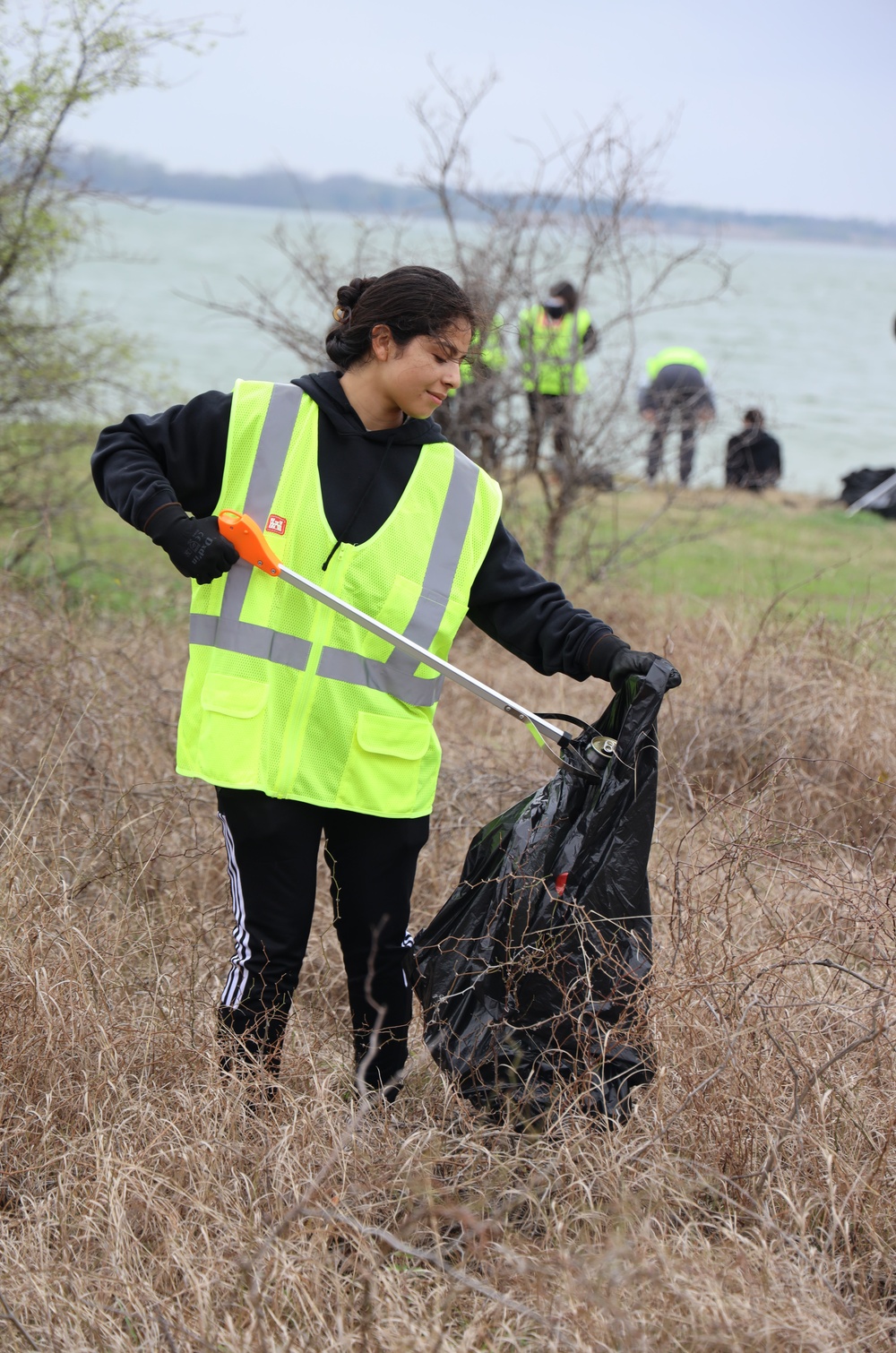 Corps hosts Buffalo Creek Wetland Nature Preserve Trash/Debris Cleanup Day