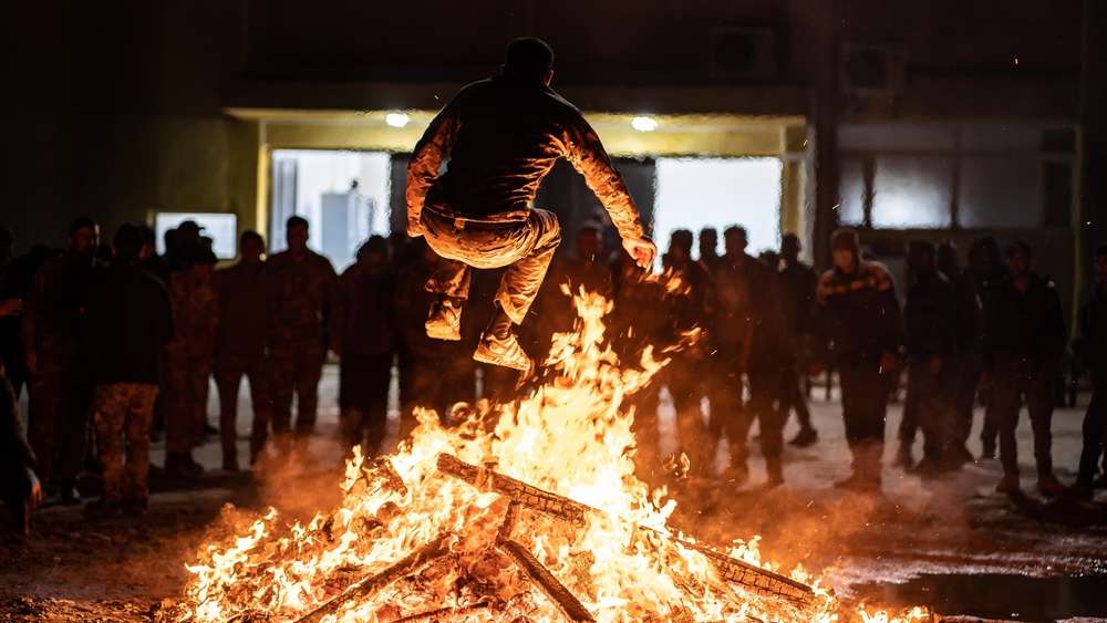 SDF, Coalition Forces celebrate Newroz