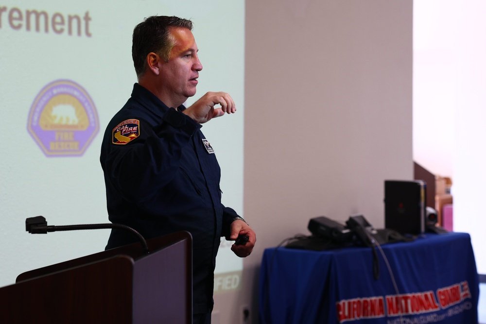 Cal Guard and Cal Fire hold interagency aviation training