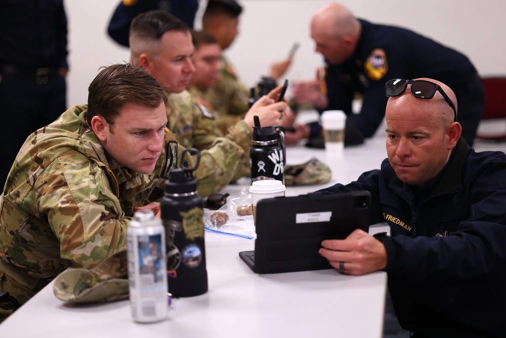 Cal Guard and Cal Fire hold interagency aviation training