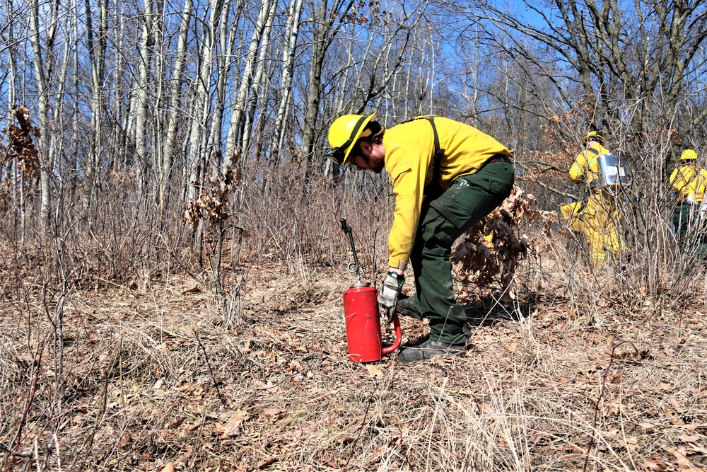 Fort McCoy prescribed burn team manages remote prescribed burn at installation