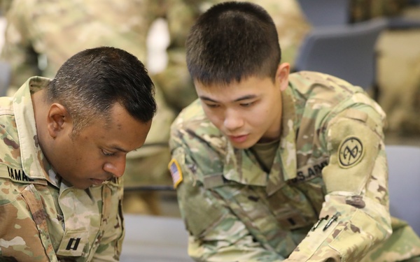 TF Orion Conducts Map Reading Training