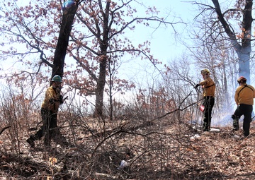 Fort McCoy prescribed burn team manages remote prescribed burn at installation; second burn of 2023