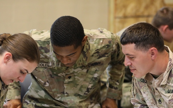 TF Orion Conducts Map Reading Training