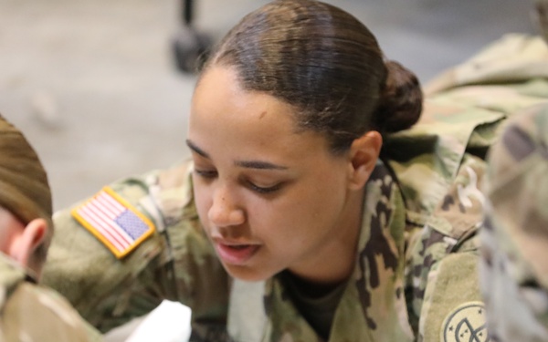 TF Orion Conducts Map Reading Training