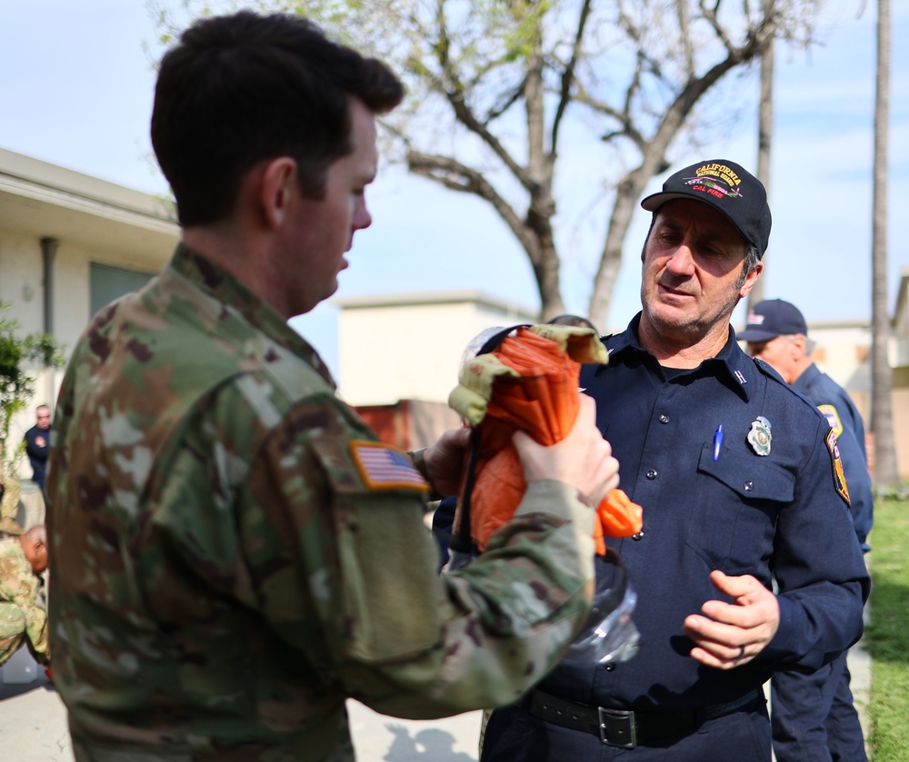 Cal Guard aircrews learn fire shelter deployment