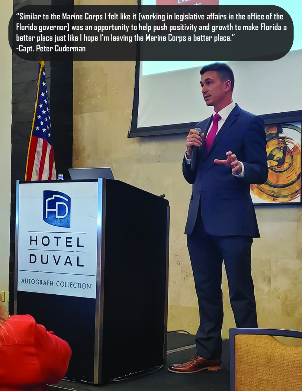 Renowned Reservist- Capt. Peter Cuderman