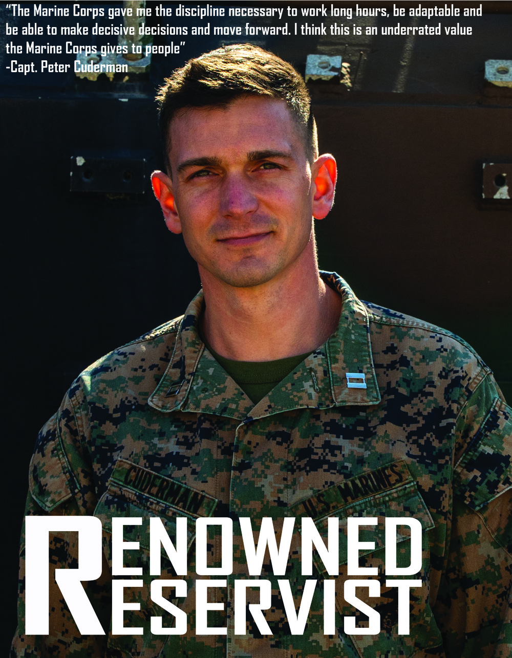 Renowned Reservist- Capt. Peter Cuderman