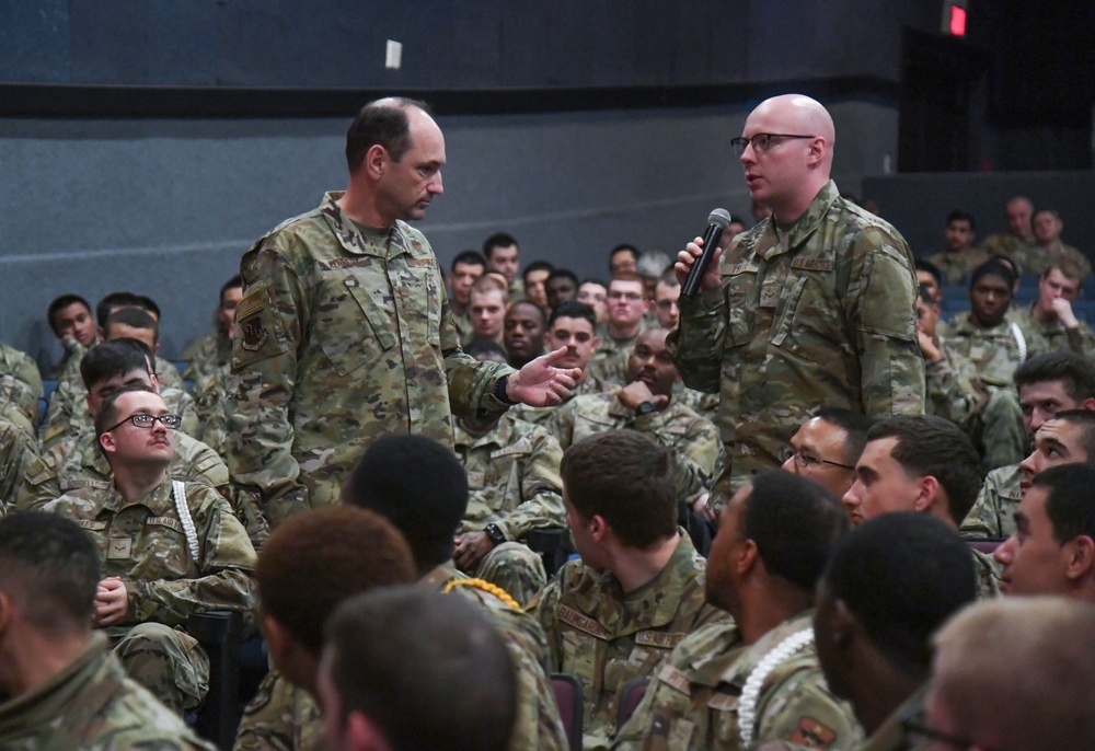 16th AF leadership hosts cyber all call