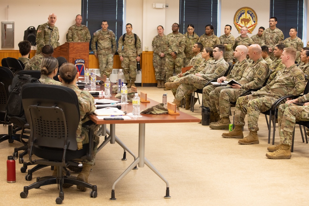 10th Mountain Division Holds Women's History Month Panel