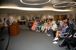 Dr. Robert “Bob” Engler with ERDC conference room dedication