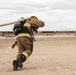 Aircraft rescue, firefighting Marines team up with MCAGCC Fire Department during a mass casualty drill