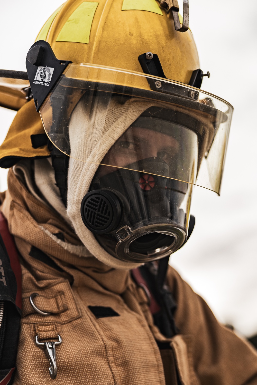 Aircraft rescue, firefighting Marines team up with MCAGCC Fire Department during a mass casualty drill