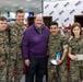 Brian Baumgartner visits Camp Pendleton