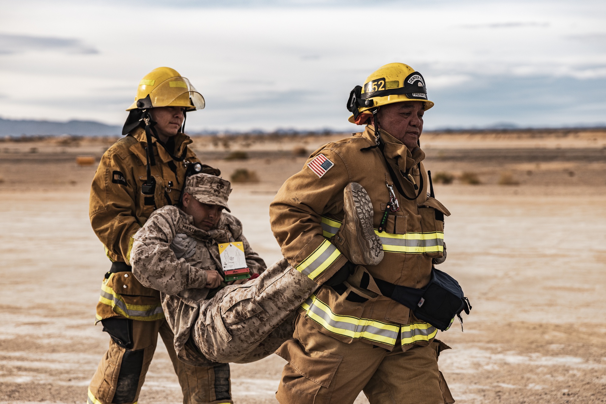 DVIDS - Images - Aircraft rescue, firefighting Marines team up