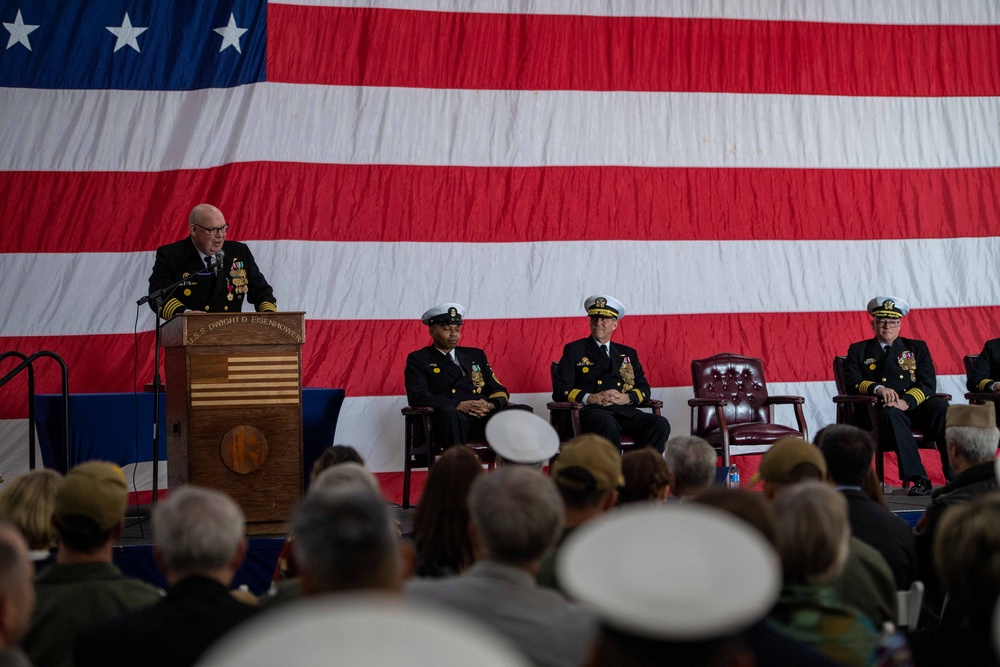 IKE Change Of Command Ceremony