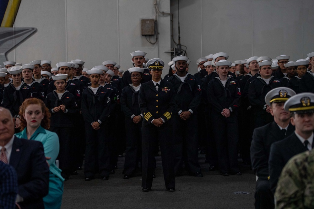 IKE Change Of Command Ceremony