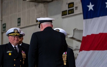 USS Dwight D. Eisenhower Change of Command