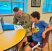 Sixteenth Air Force (Air Forces Cyber) Airmen provide Cyber mentorship in Uvalde