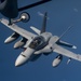 384th ARS Refuels Marine F/A-18 Hornets in Coronet across Pacific