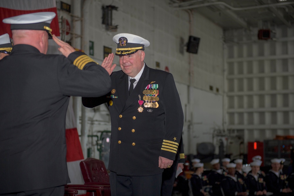 IKE Change Of Command Ceremony