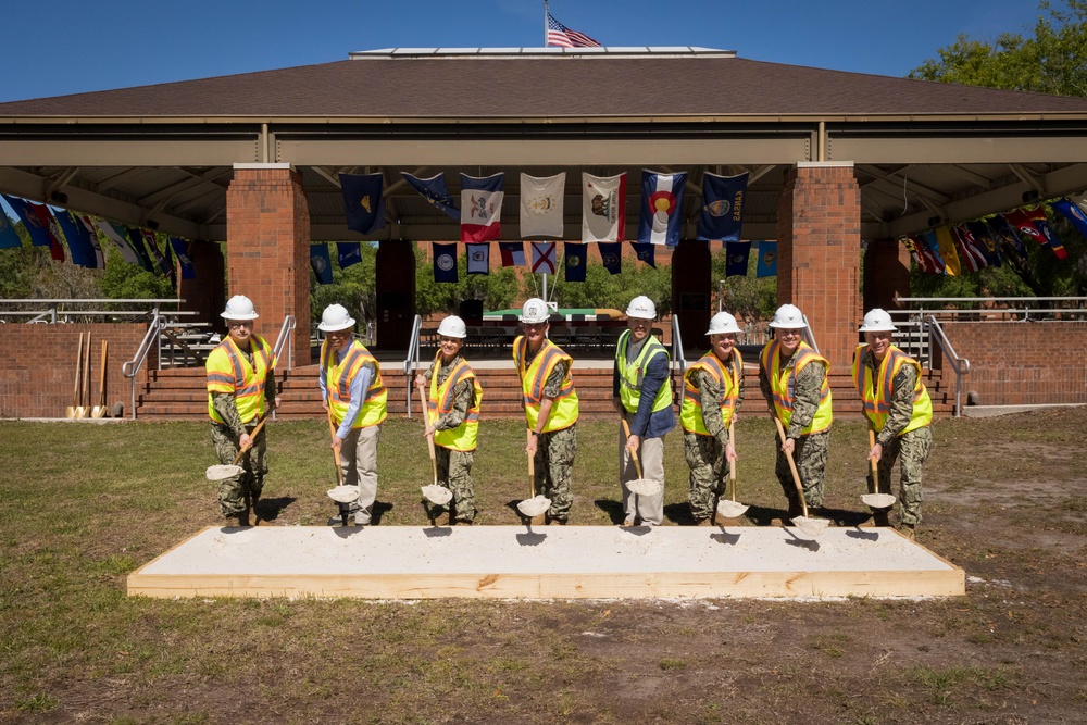 DVIDS News NAVFAC Southeast Breaks Ground On Additions To Trident   1000w Q95 