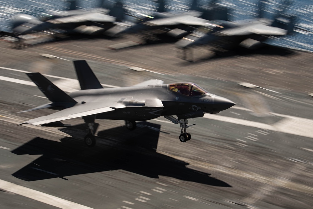 USS Carl Vinson (CVN70) Conducts Flight Operations