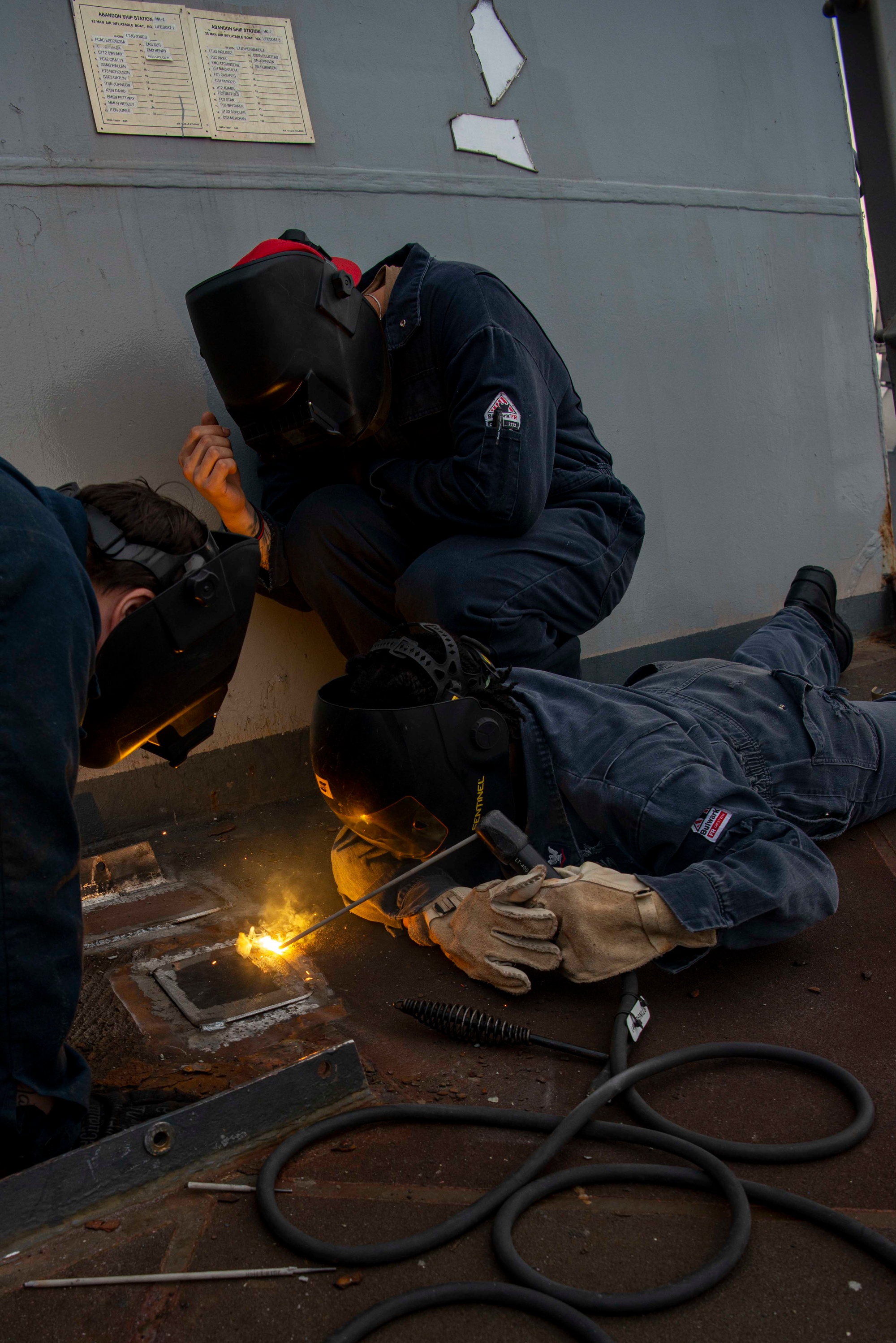 DVIDS Images Wayne E. Meyer Welding Image 15 of 17