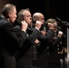 U.S. Navy Band Sea Chanters perform at Segerstrom High School