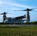 U.S. Navy Chaplains Land at Camp Courtney Helicopter Pad