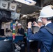 USS Ronald Reagan (CVN 76) Kanagawa prefecture government member tour