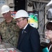 USS Ronald Reagan (CVN 76) Kanagawa prefecture government member tour