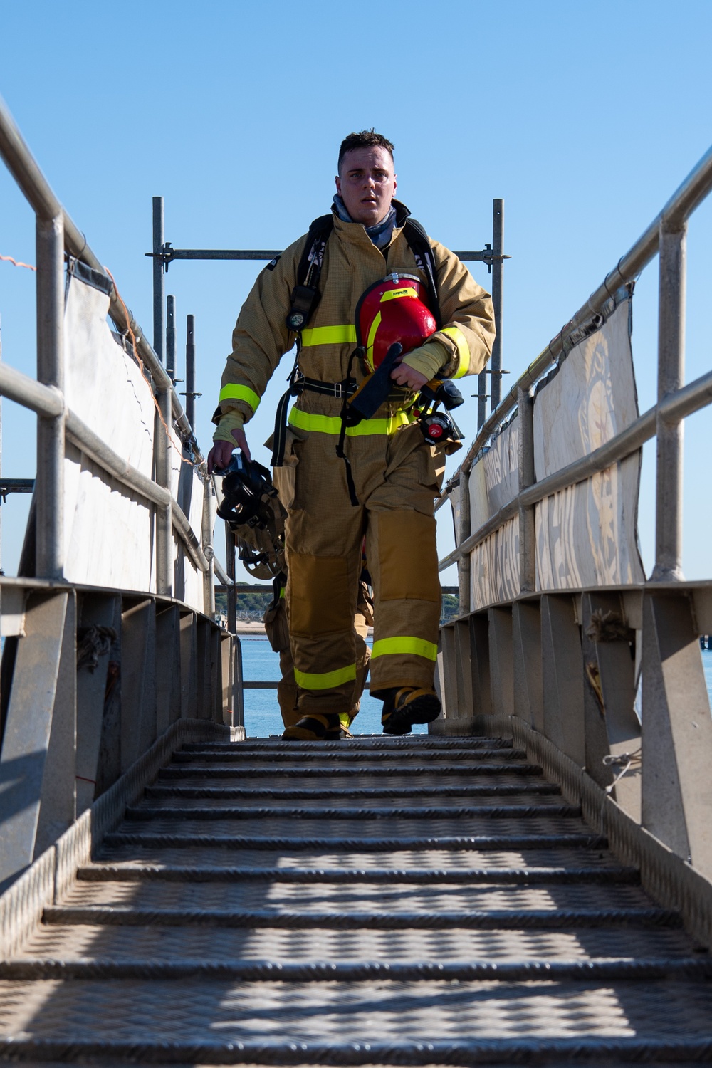 Firefighting Training Onboard USS Roosevelt (DDG 80)
