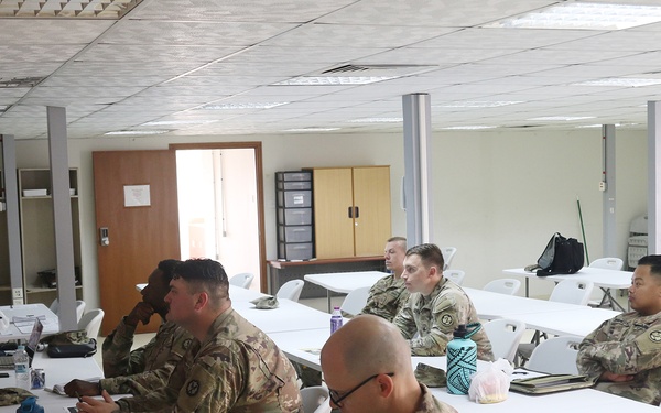 Task Force Liberty Soldiers complete field sanitation course