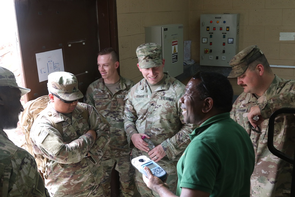 Task Force Liberty Soldiers complete field sanitation course