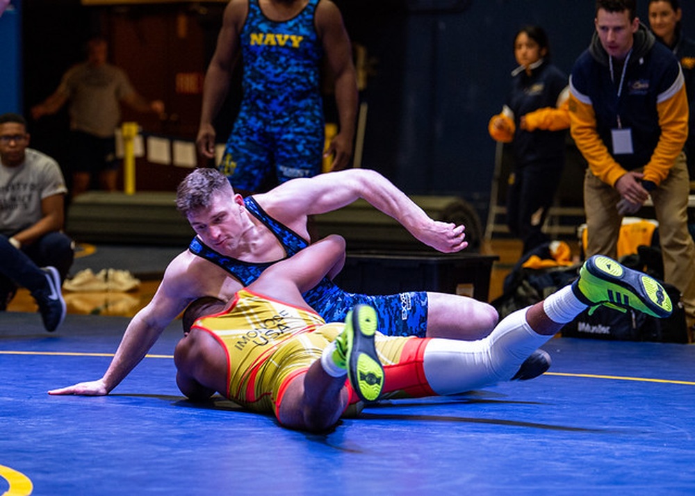 DVIDS Images 7th Fleet Sailor Strikes Spot on All Navy Wrestling