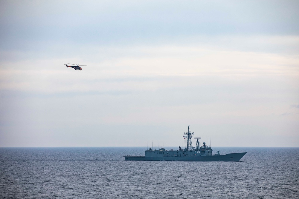 USS Porter Conducts Joint Operations with Polish Navy