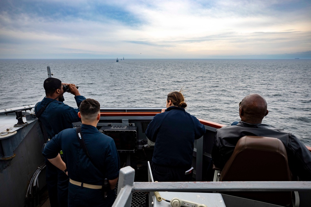 USS Porter Conducts Joint Operations with Polish Navy