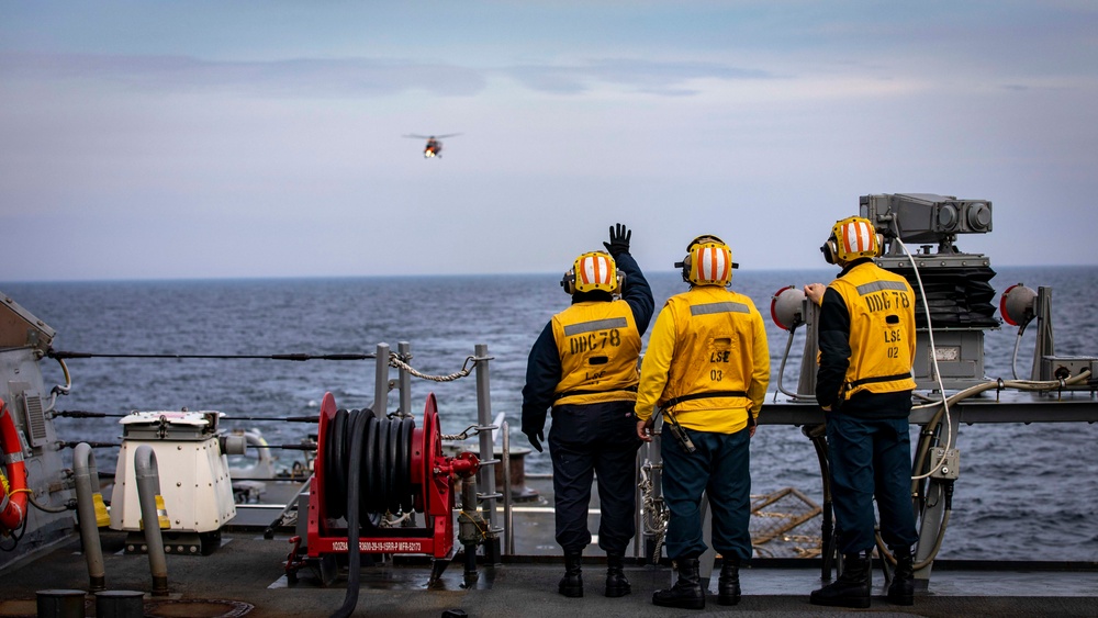 USS Porter Conducts Joint Operations with Polish Navy