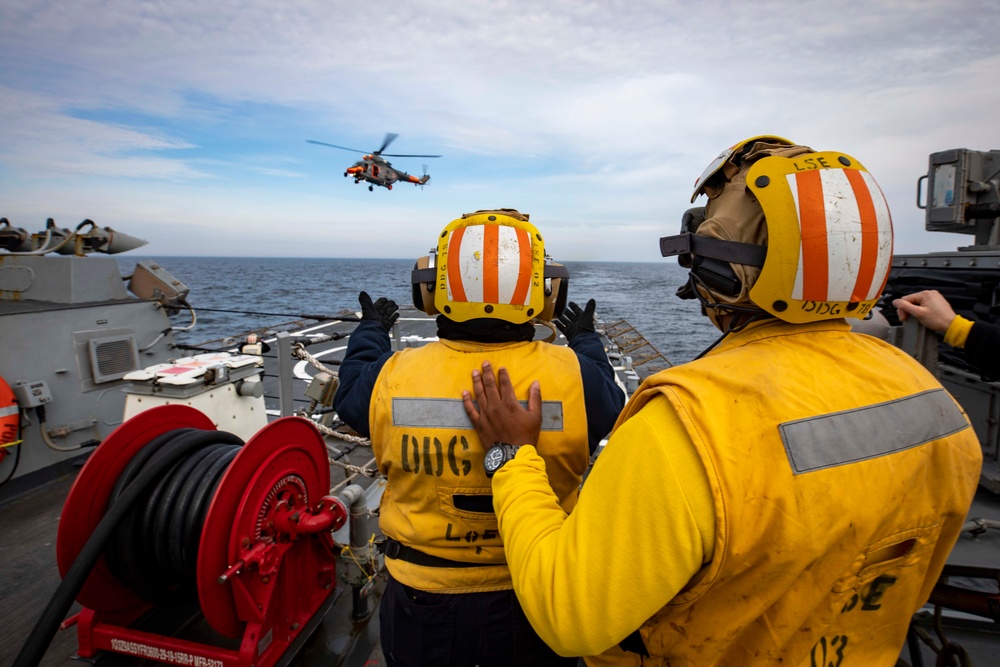 USS Porter Conducts Joint Operations with Polish Navy